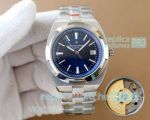 Copy Vacheron Constantin Overseas Blue Dial Stainless Steel Men 41MM Watch 